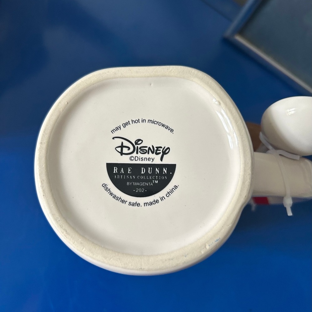 Rae Dunn Disney Lilo & Stitch Festive Hugs Christmas Double Sided Mug with Spoon - Picture 7 of 7